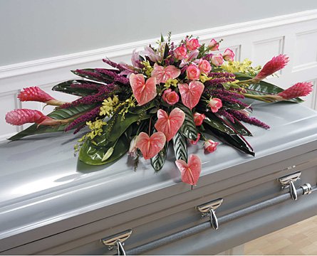 Denouement Casket Spray