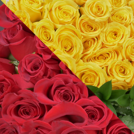 Red & Yellow Roses