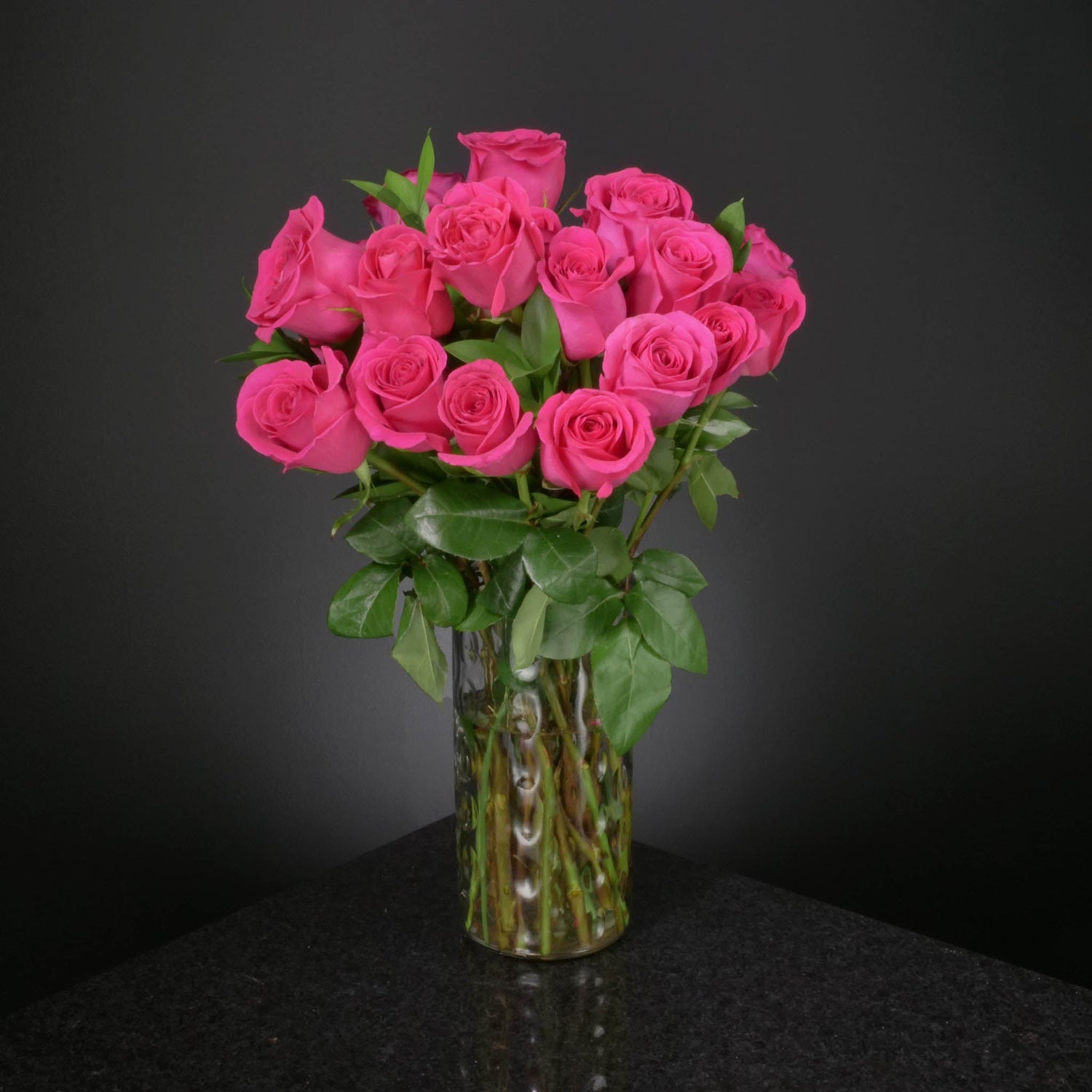  24 Roses / Vase / Basic