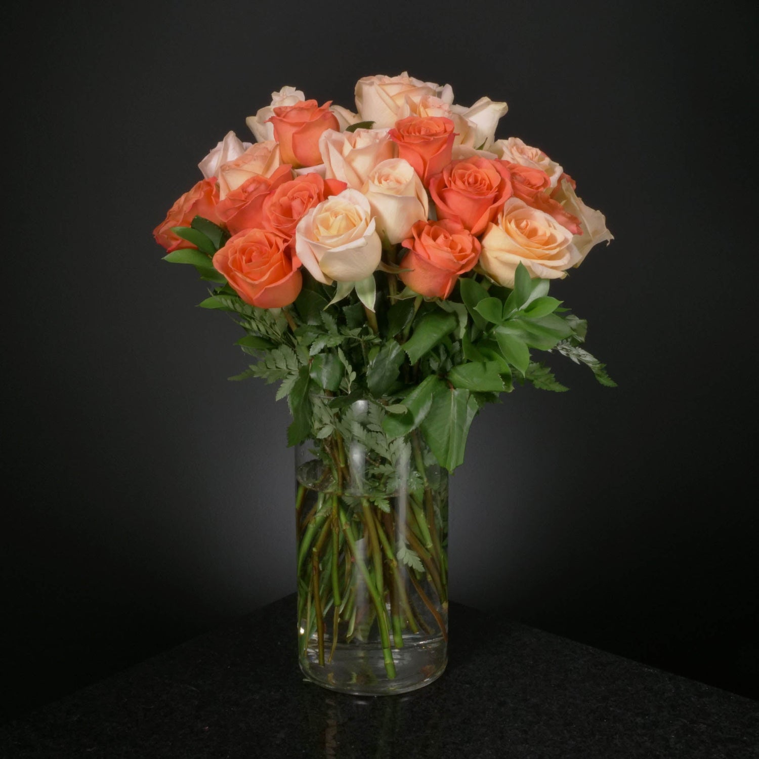  36 Roses / Vase / Basic