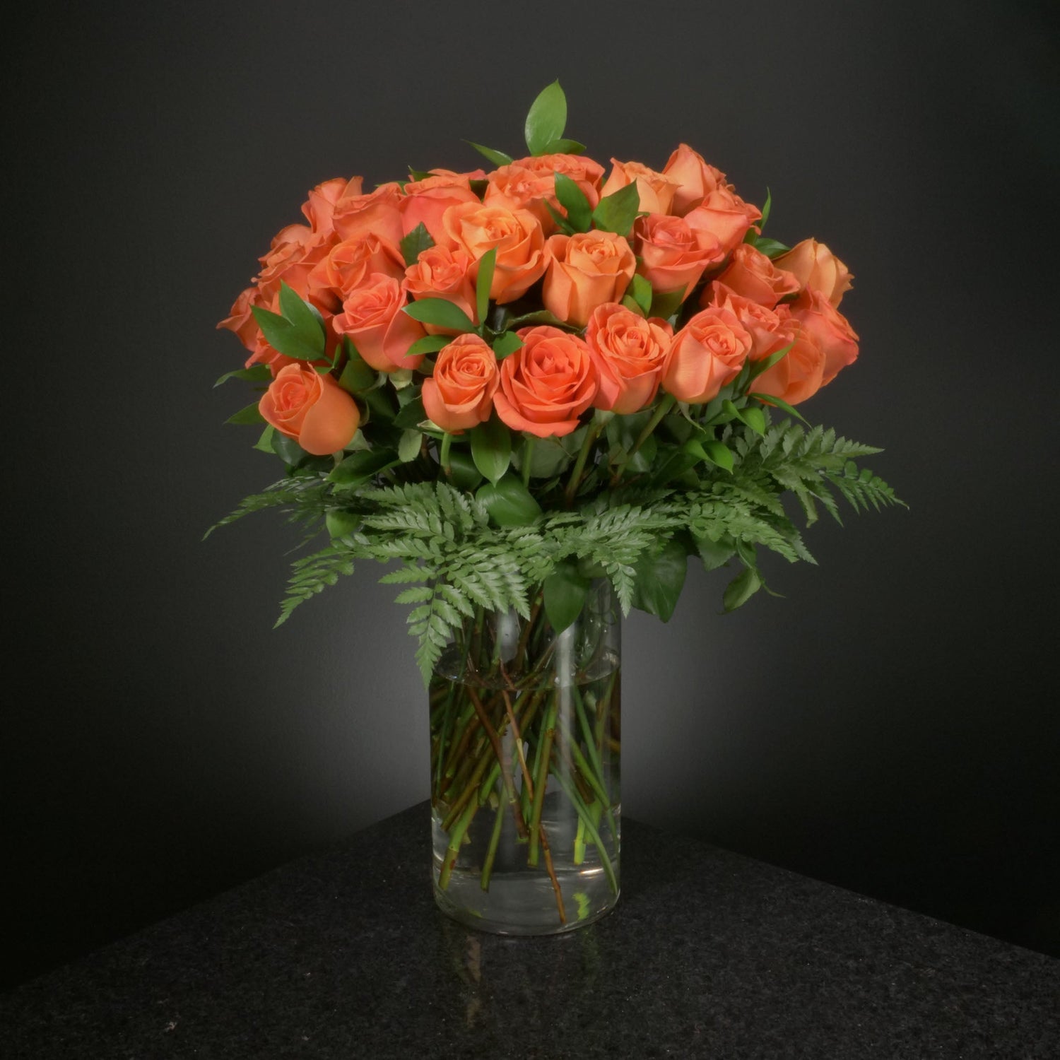  36 Roses / Vase / Basic