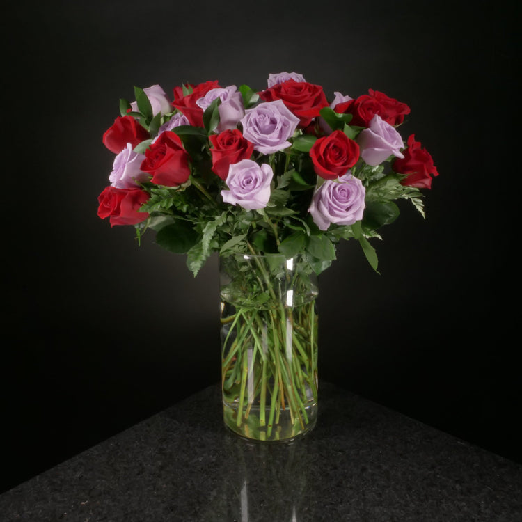  24 Roses / Vase / Basic