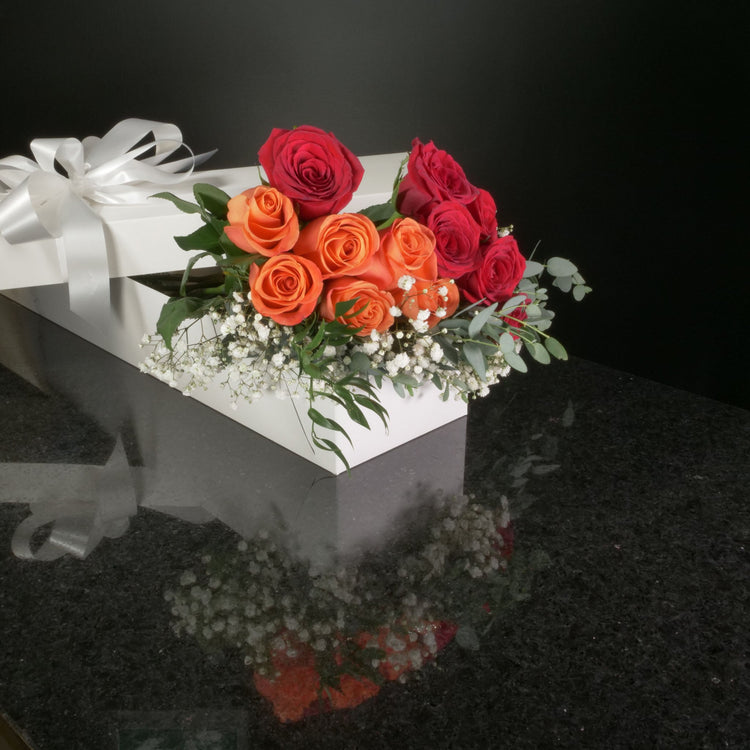  12 Roses / Boxed / Fancy