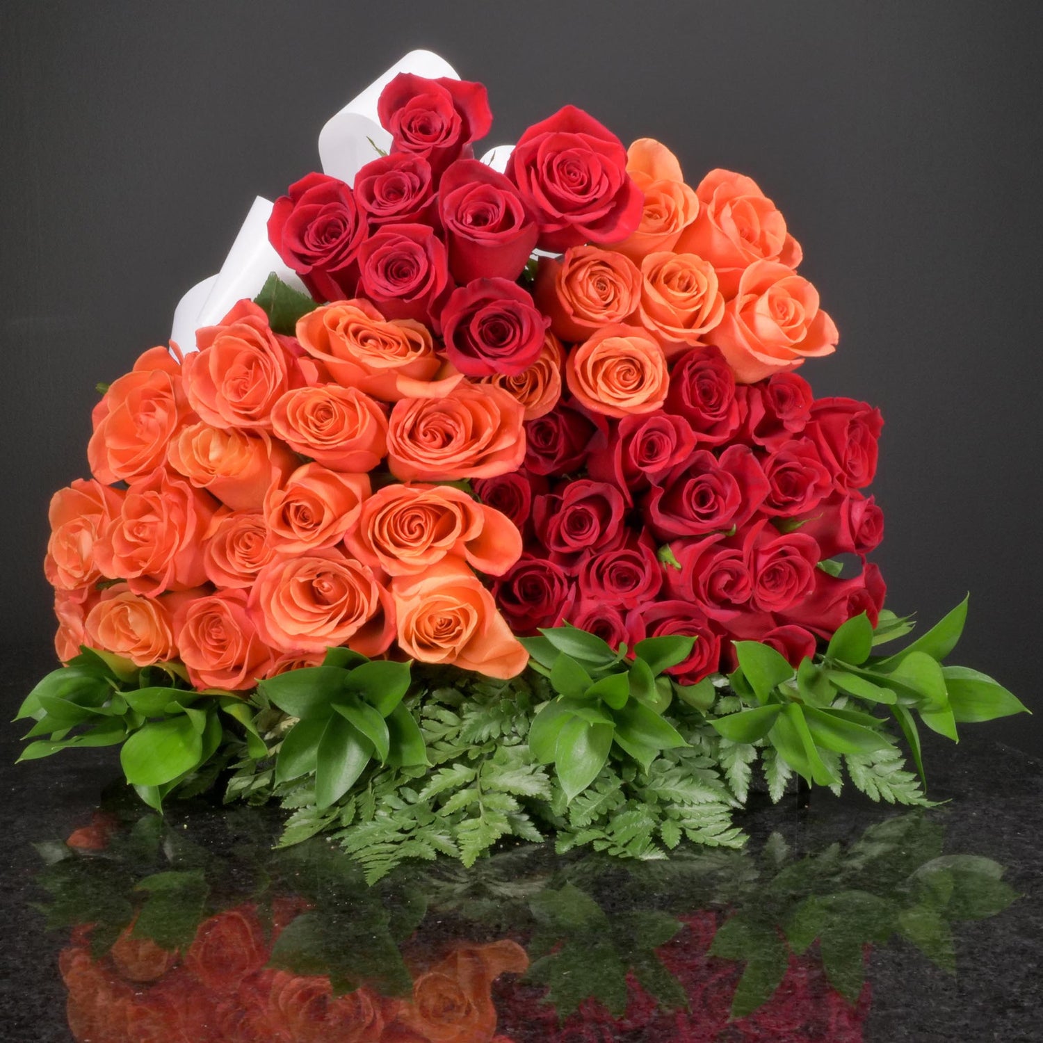  50 Roses / Hand-Tied / Basic