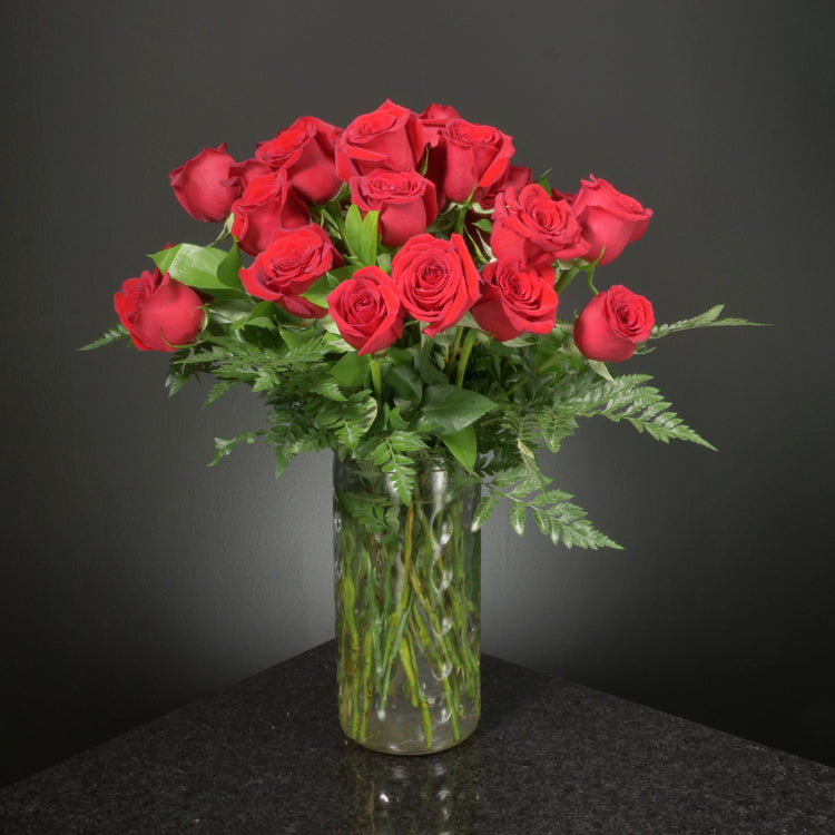  24 Roses / Vase / Basic