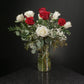  12 Roses / Vase / Fancy