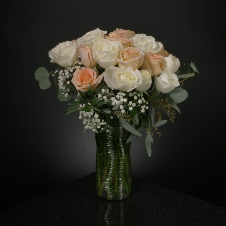  24 Roses / Vase / Fancy