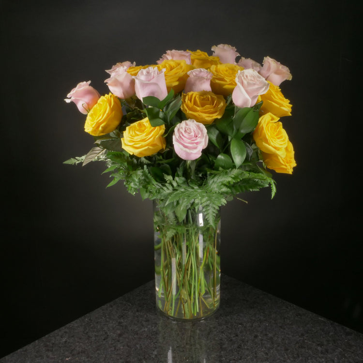  24 Roses / Vase / Basic