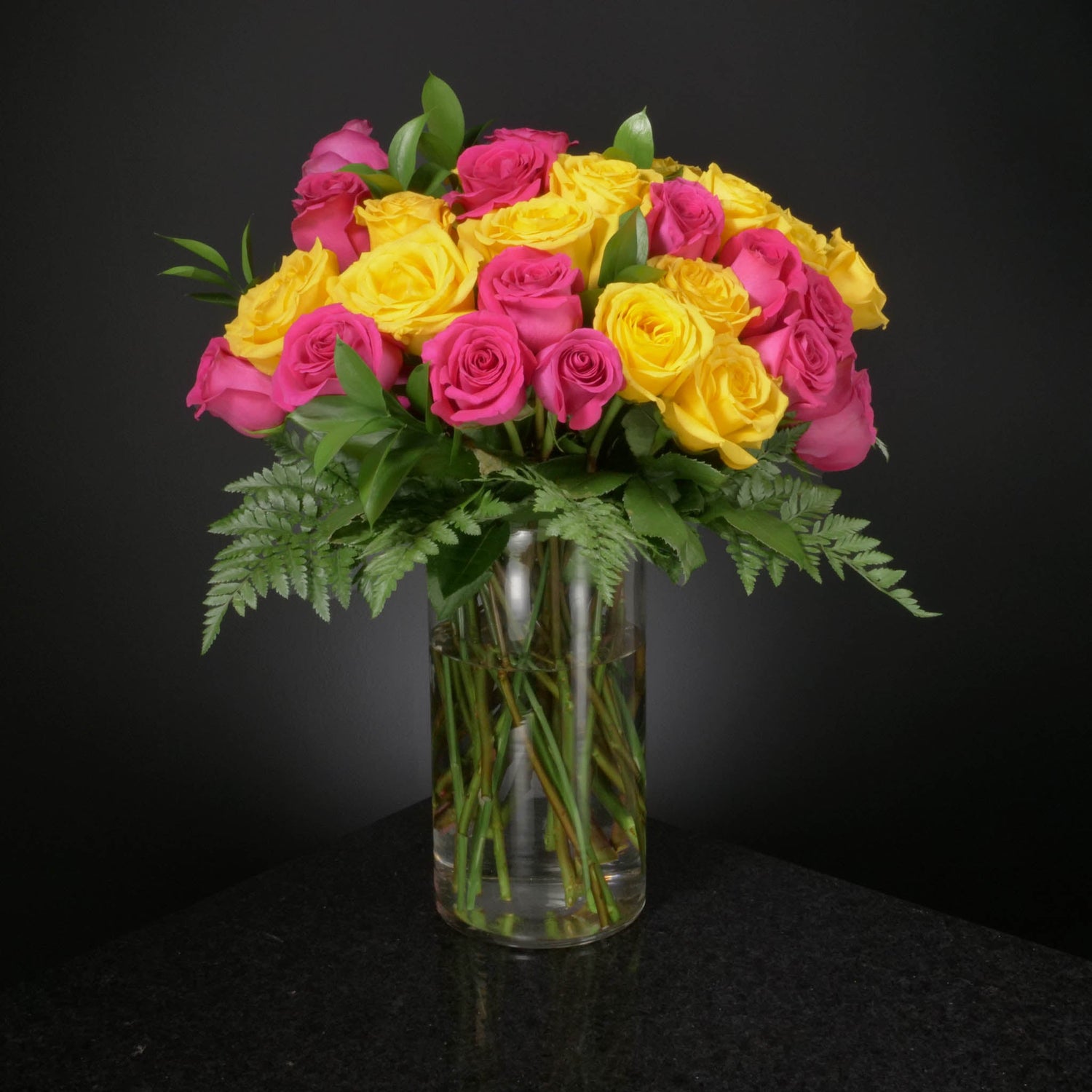  36 Roses / Vase / Basic